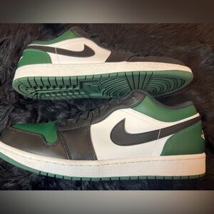 🔥 NIKE JORDAN 1 LOW GREEN TOE |NEW| | Size 12M